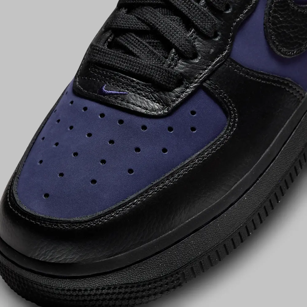 Giày Nike Air Force 1 Low ‘Black Indigo’ DZ2708-500 - Ảnh 6
