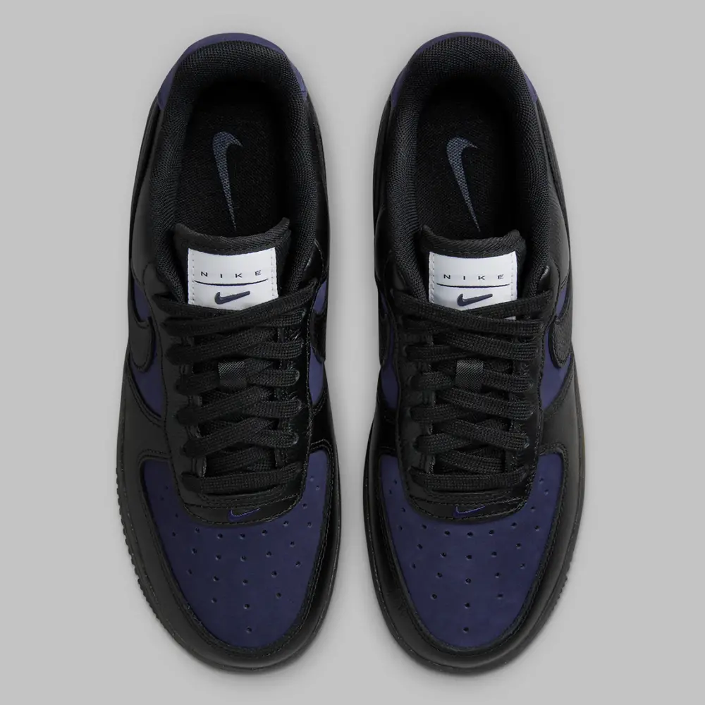 Giày Nike Air Force 1 Low ‘Black Indigo’ DZ2708-500 - Ảnh 3