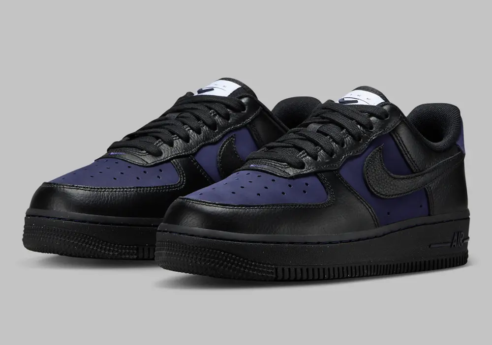 Alternative view of Giày Nike Air Force 1 Low ‘Black Indigo’ DZ2708-500