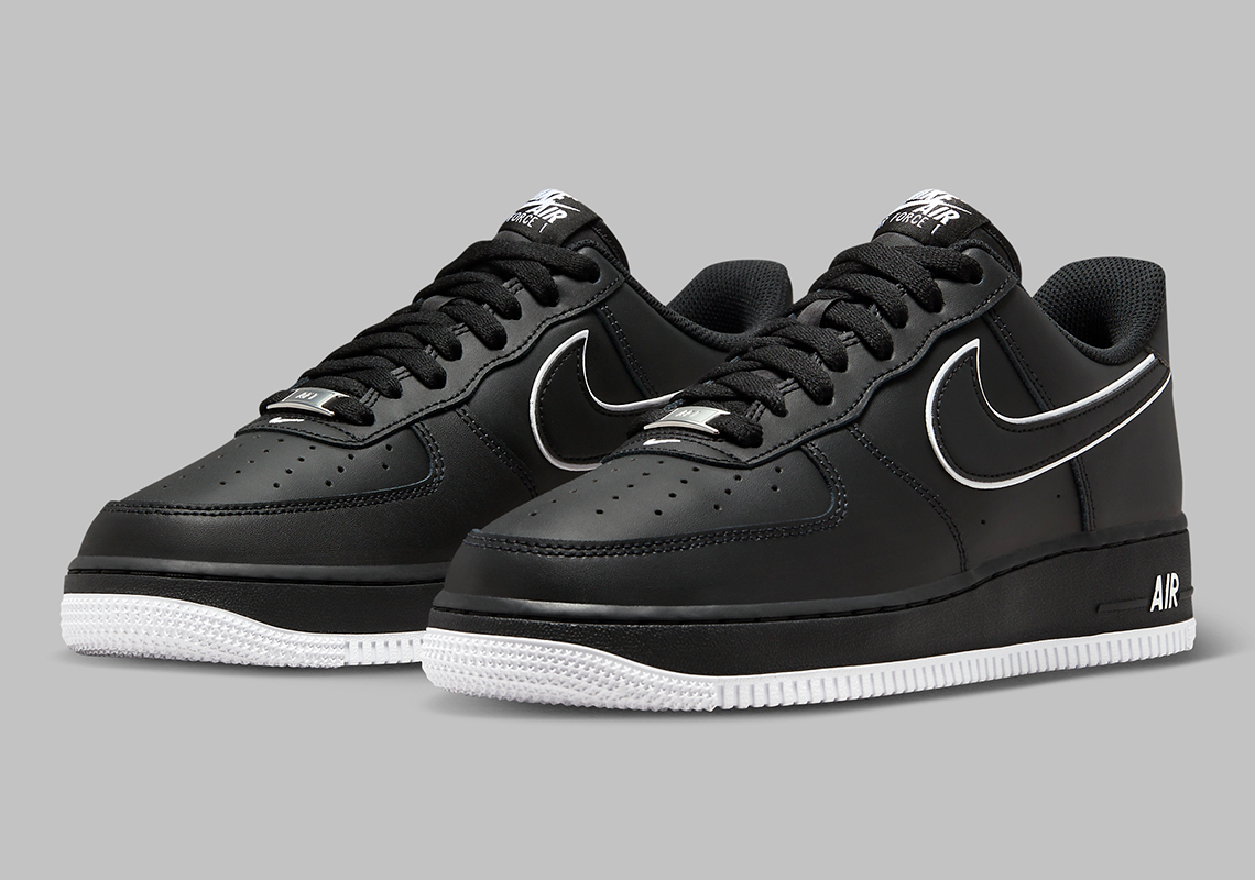 Giày Nike Air Force 1 Low '07 'Black White' DV0788-002 - Ảnh 5