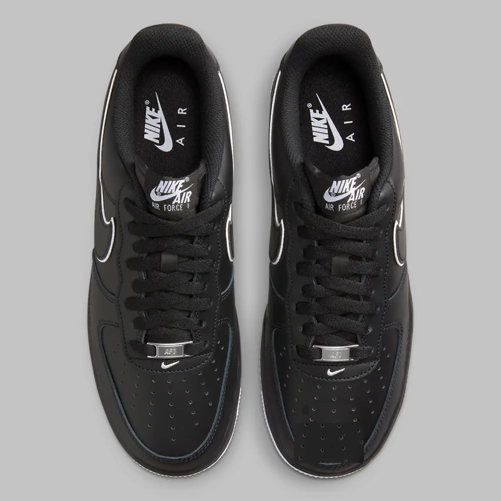 Giày Nike Air Force 1 Low '07 'Black White' DV0788-002 - Ảnh 3