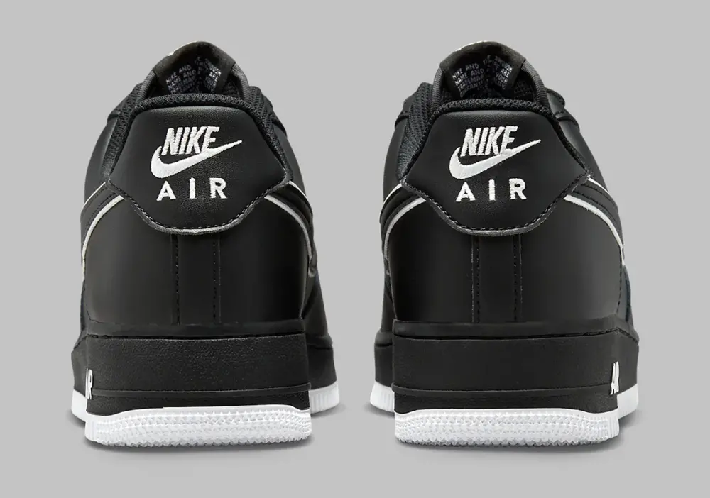 Alternative view of Giày Nike Air Force 1 Low '07 'Black White' DV0788-002