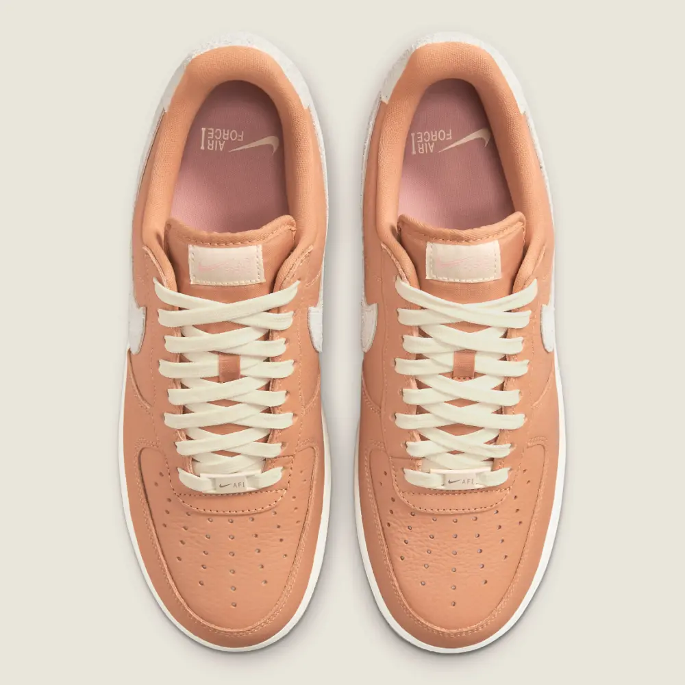 Giày Nike Air Force 1 '07 Craft 'Light Cognac' DO6676-200 - Ảnh 5