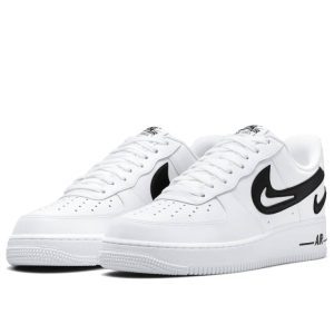 Alternative view of Giày Nike Air Force 1 Low Cut Out White Black DR0143-101