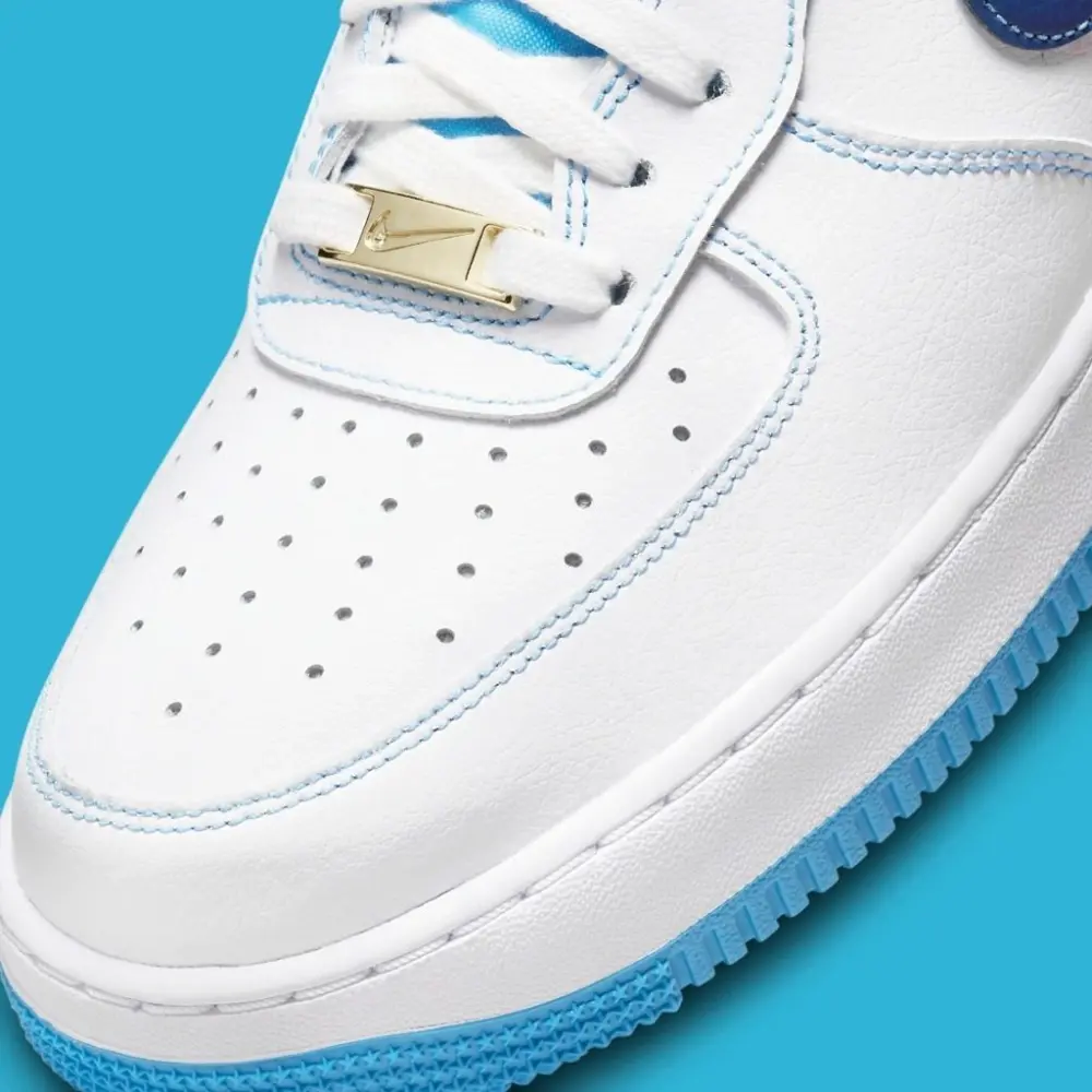 Alternative view of Giày Nike Air Force 1 '07 'First Use White University Blue' DA8478-100
