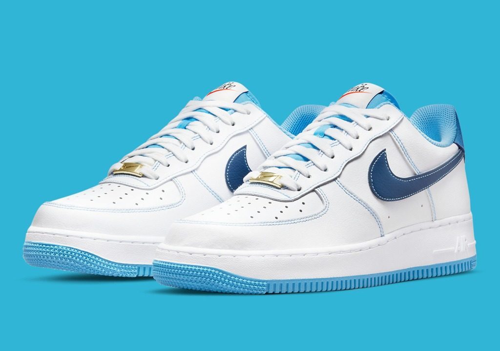 Giày Nike Air Force 1 '07 'First Use White University Blue' DA8478-100 - Ảnh 4