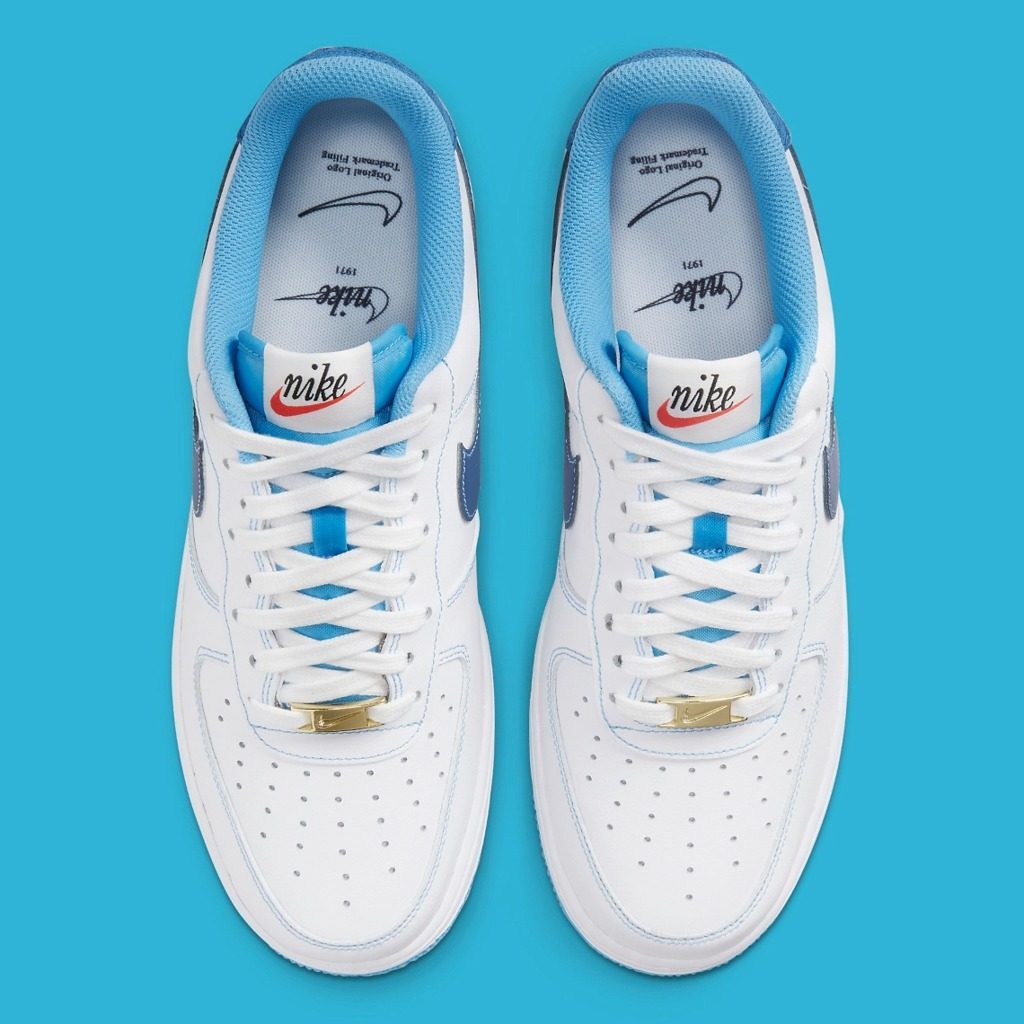 Giày Nike Air Force 1 '07 'First Use White University Blue' DA8478-100 - Ảnh 6