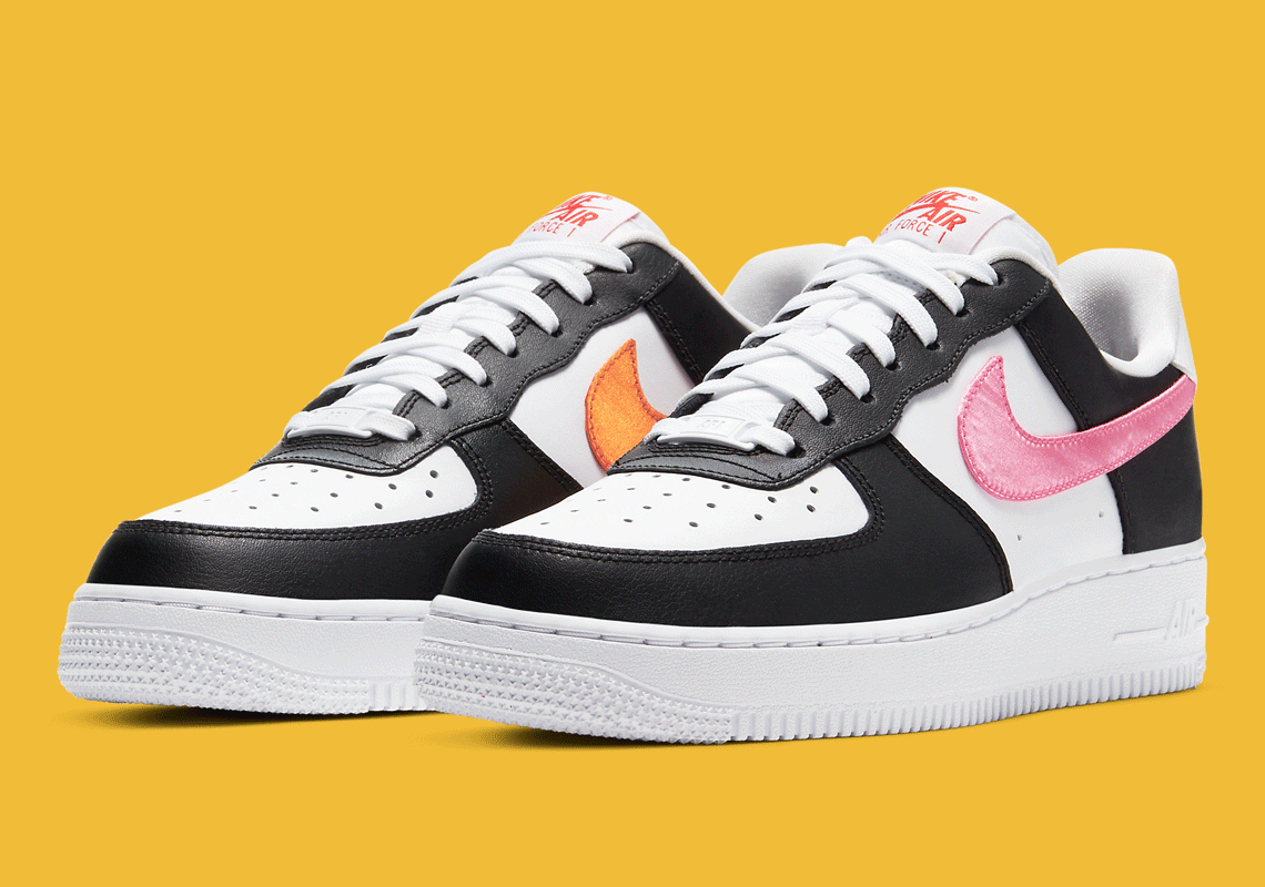 Giày Nike Wmns Air Force 1 '07 'Satin Swoosh' DC4463-100 - Ảnh 4