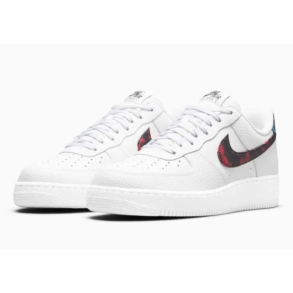GIày Nike Air Force 1 Low 'Tie Dye' DJ6889 100 - Ảnh 3