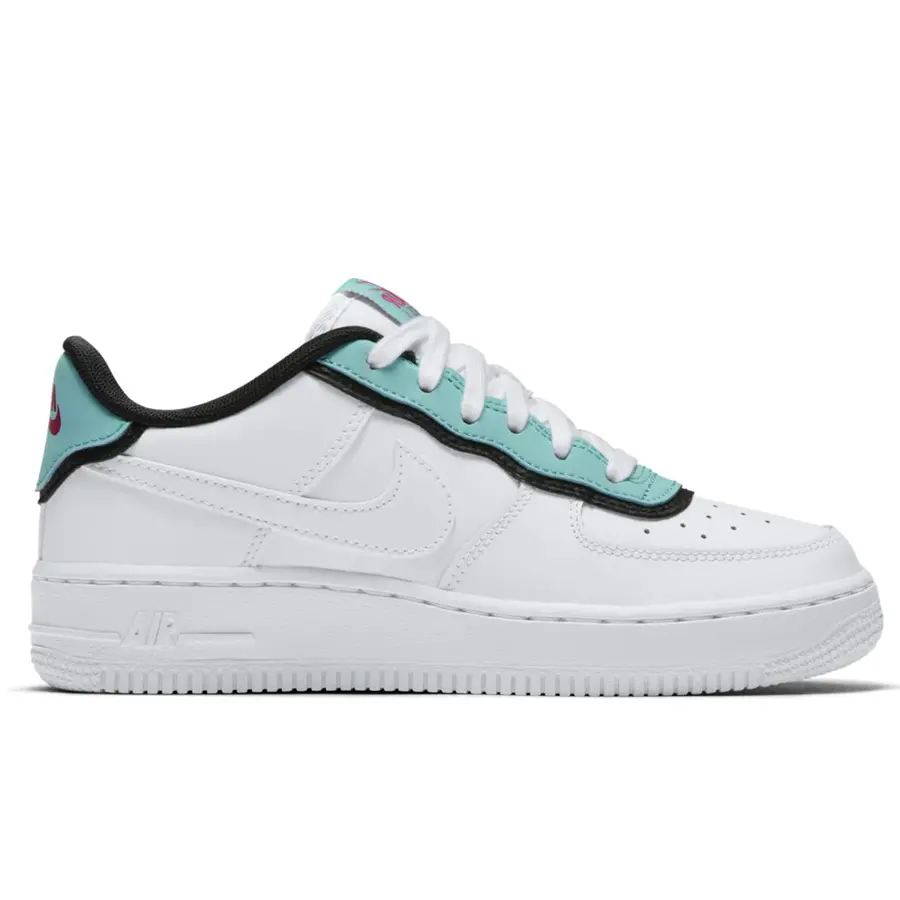 Giày Nike Air Force 1 Double Layer 'Aqua Black' BV1084-100