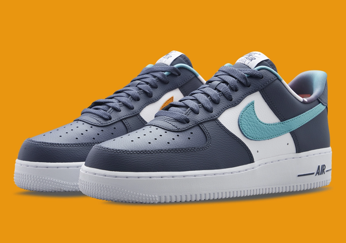 Giày Nike Air Force 1 Low EMB 'Thunder Blue' DM0109-400 - Ảnh 2