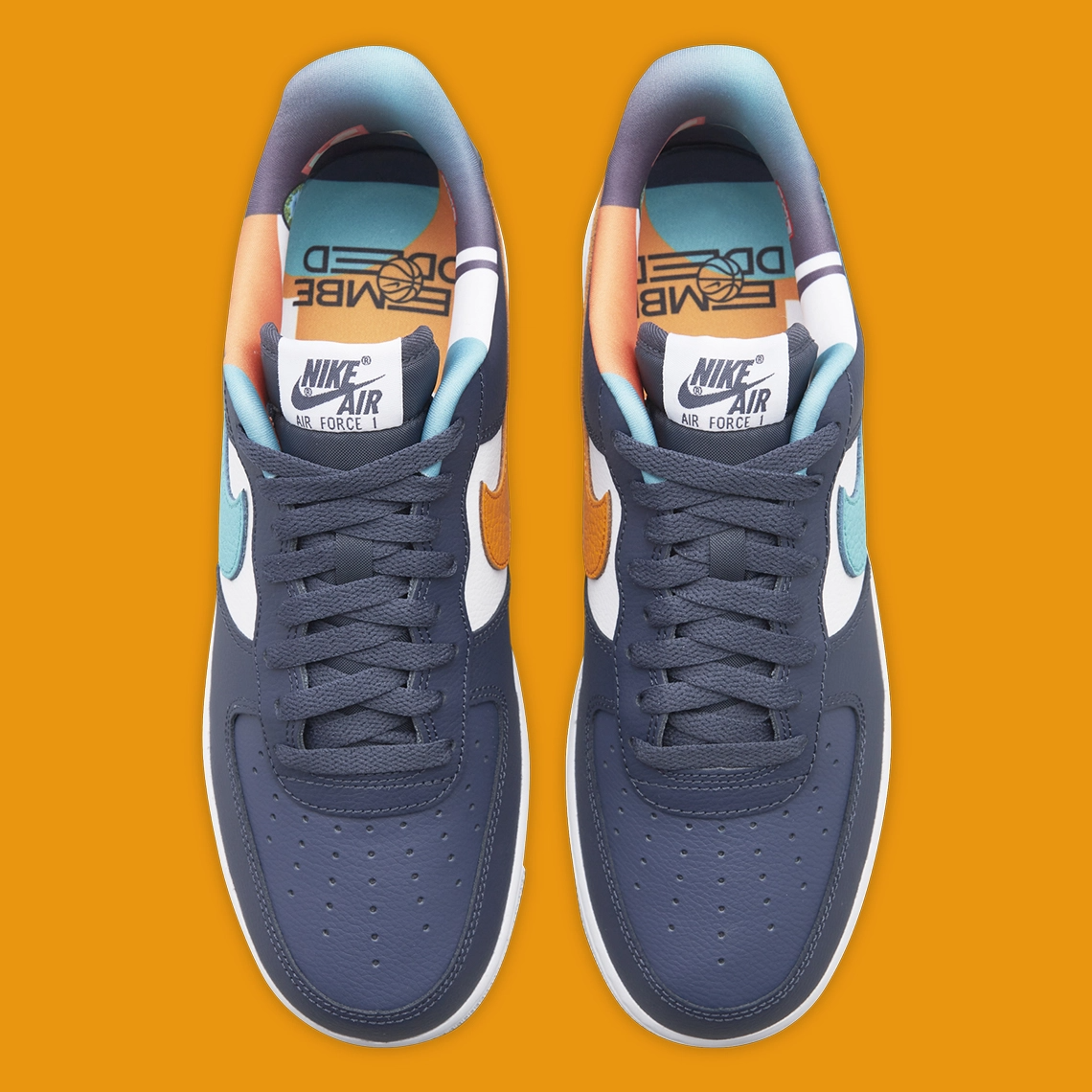 Giày Nike Air Force 1 Low EMB 'Thunder Blue' DM0109-400 - Ảnh 4