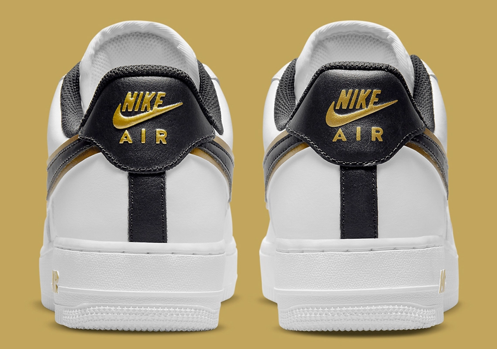 Giày Nike Air Force 1 '07 LV8 'Metallic Swoosh Pack White Metallic Gold' - Ảnh 4