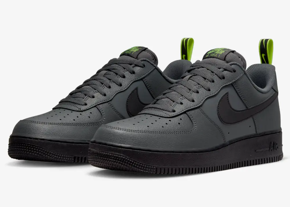 Giày Nike Air Force 1 '07 'Iron Grey Volt Black' DZ4510-001 - Ảnh 3