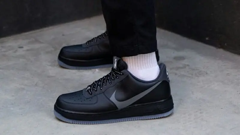 Giày Nike Air Force 1 Low 'Grey Swoosh' CD0888-001 - Ảnh 4