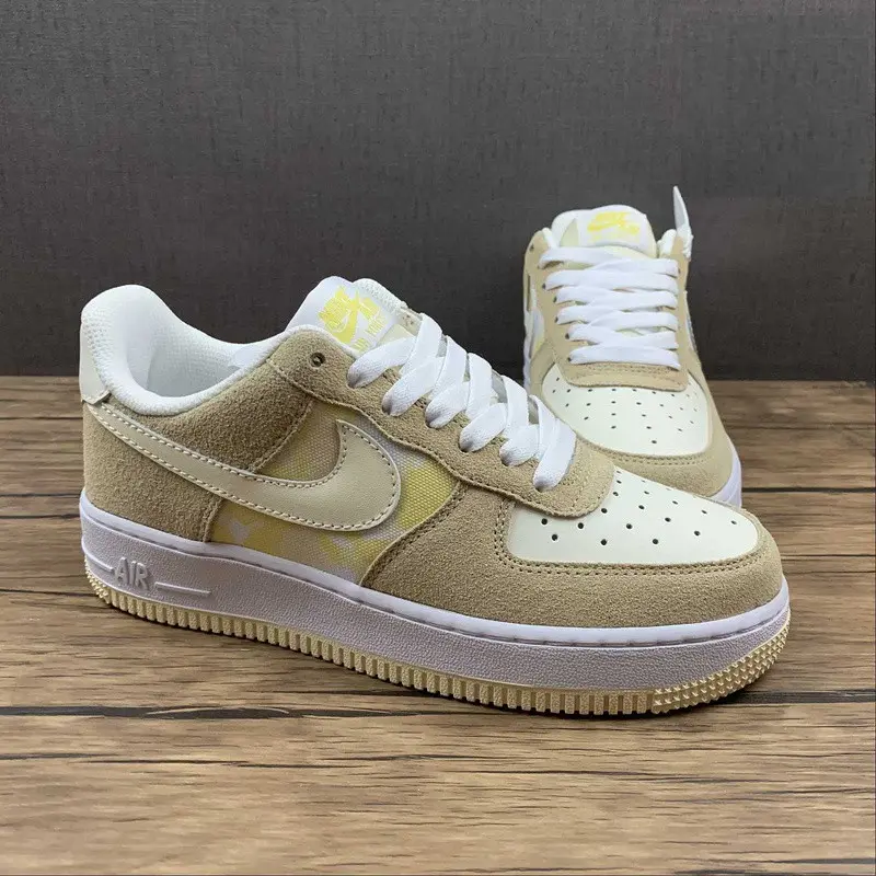 Giày Nike Air Force 1 Low GS 'Lemon Drop' DM9476-700 - Ảnh 3