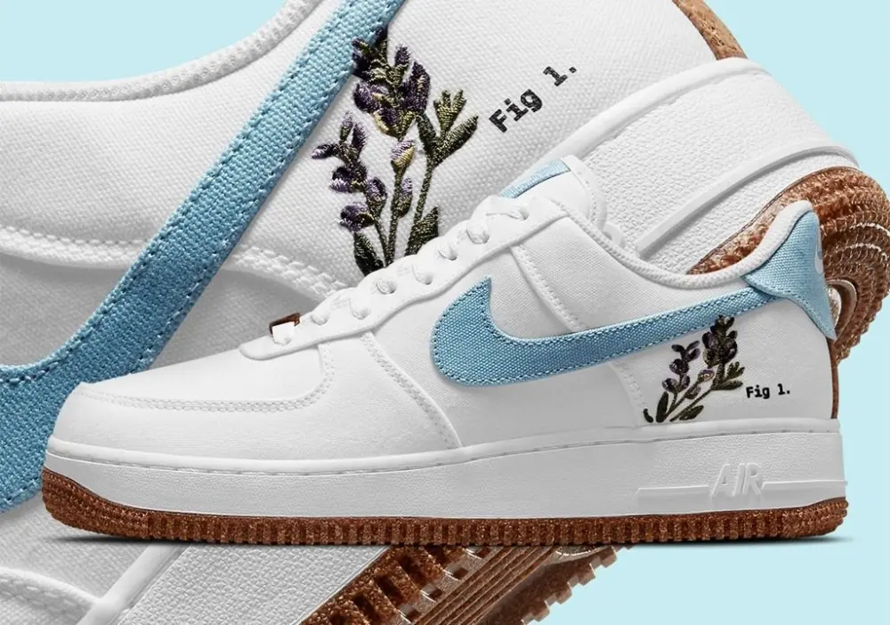 Giày Nike Wmns Air Force 1 '07 SE 'Indigo' CZ0269-100 - Ảnh 3
