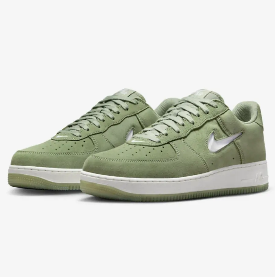 Alternative view of Giày Nike Air Force 1 Low Jewel ‘Oil Green’ DV0785-300