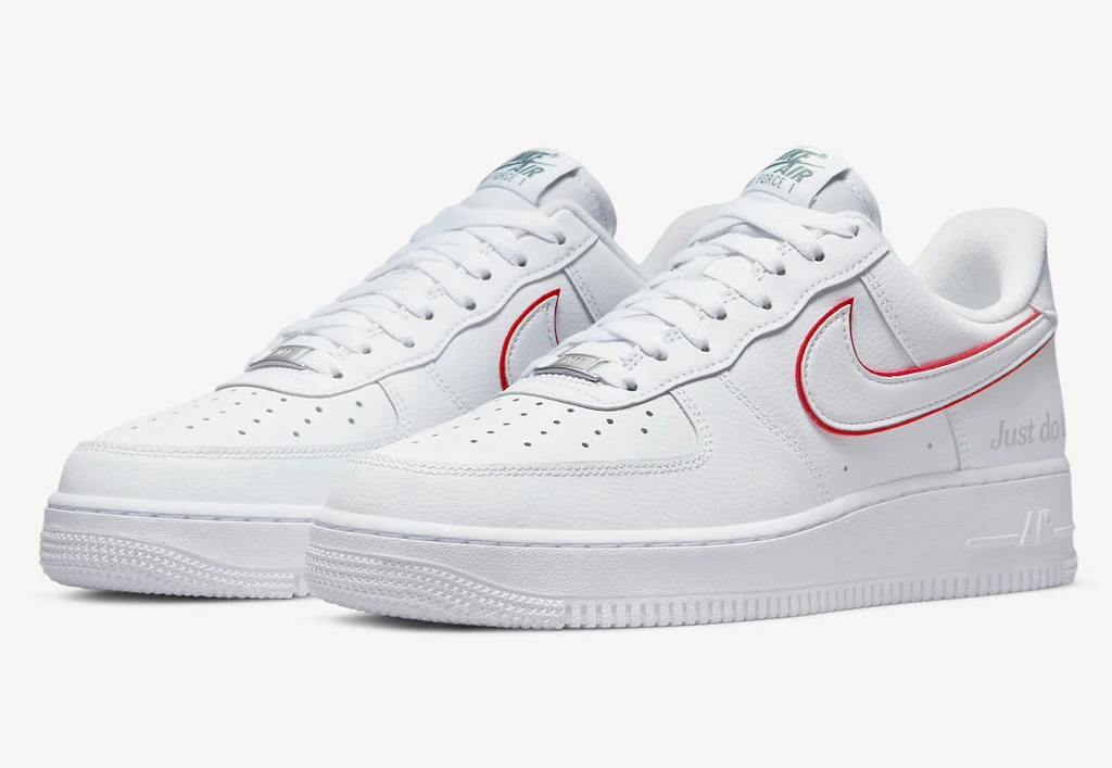 Giày Nike Air Force 1 Low Just Do It White Red DQ0791-100 - Ảnh 5