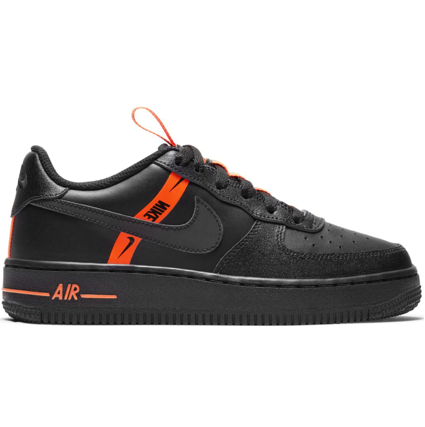Giày Nike Air Force 1 Low LV8 KSA Worldwide Black Orange CT4683-001
