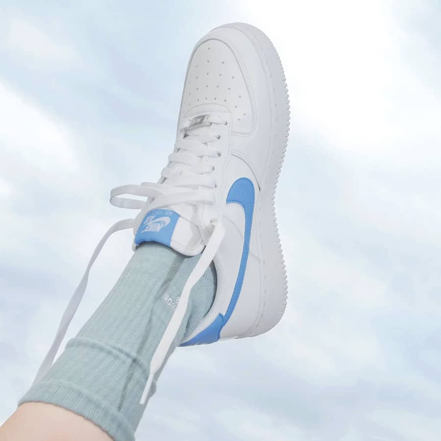 Giày Nike Wmns Air Force 1 Low 'University Blue' DN1430-100 - Ảnh 5