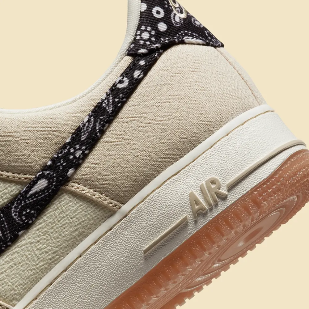 Giày Nike Air Force 1 Low Paisley Swoosh DJ4631-200 - Ảnh 4