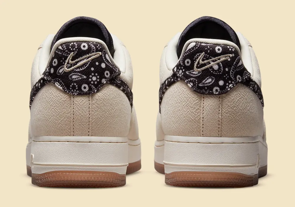 Alternative view of Giày Nike Air Force 1 Low Paisley Swoosh DJ4631-200
