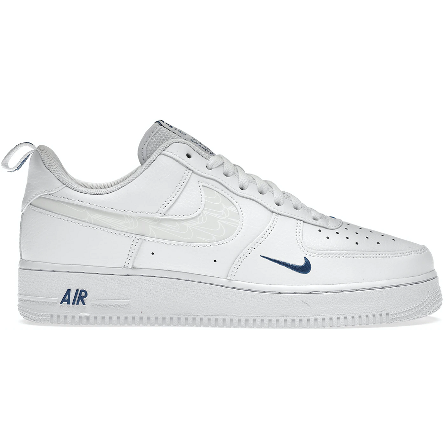 Giày Nike Air Force 1 '07 LV8 'White Dark Marina Blue' FB8971-100