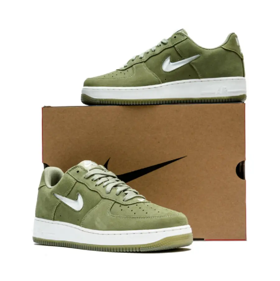Giày Nike Air Force 1 Low Jewel ‘Oil Green’ DV0785-300 - Ảnh 4