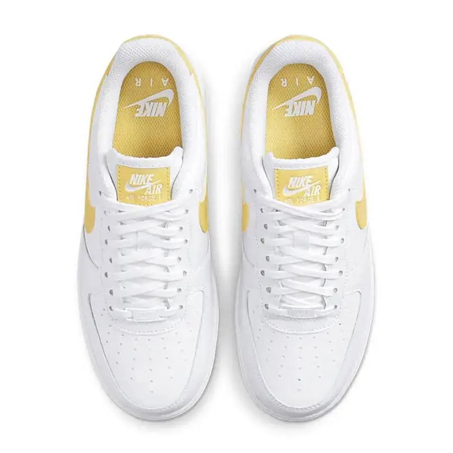 Alternative view of Giày Nike Wmns Air Force 1 '07 'Saturn Gold' 315115-170