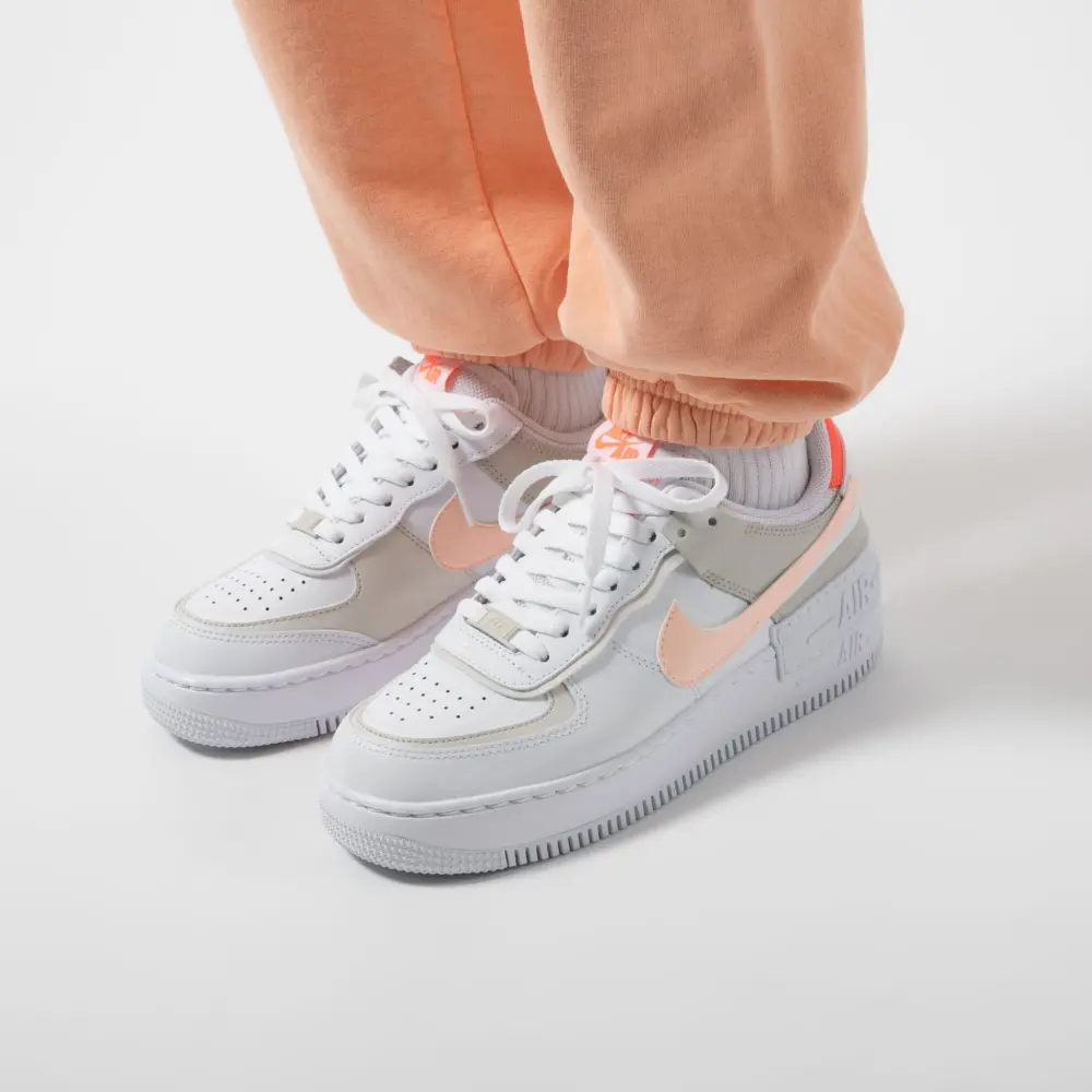 Alternative view of Giày Nike Wmns Air Force 1 Low Shadow 'White Bright Mango' DH3896-100
