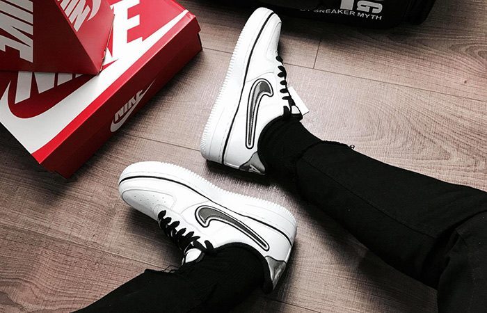 Giày NBA x Nike Air Force 1 Low 'Spurs' AJ7748-100 - Ảnh 3