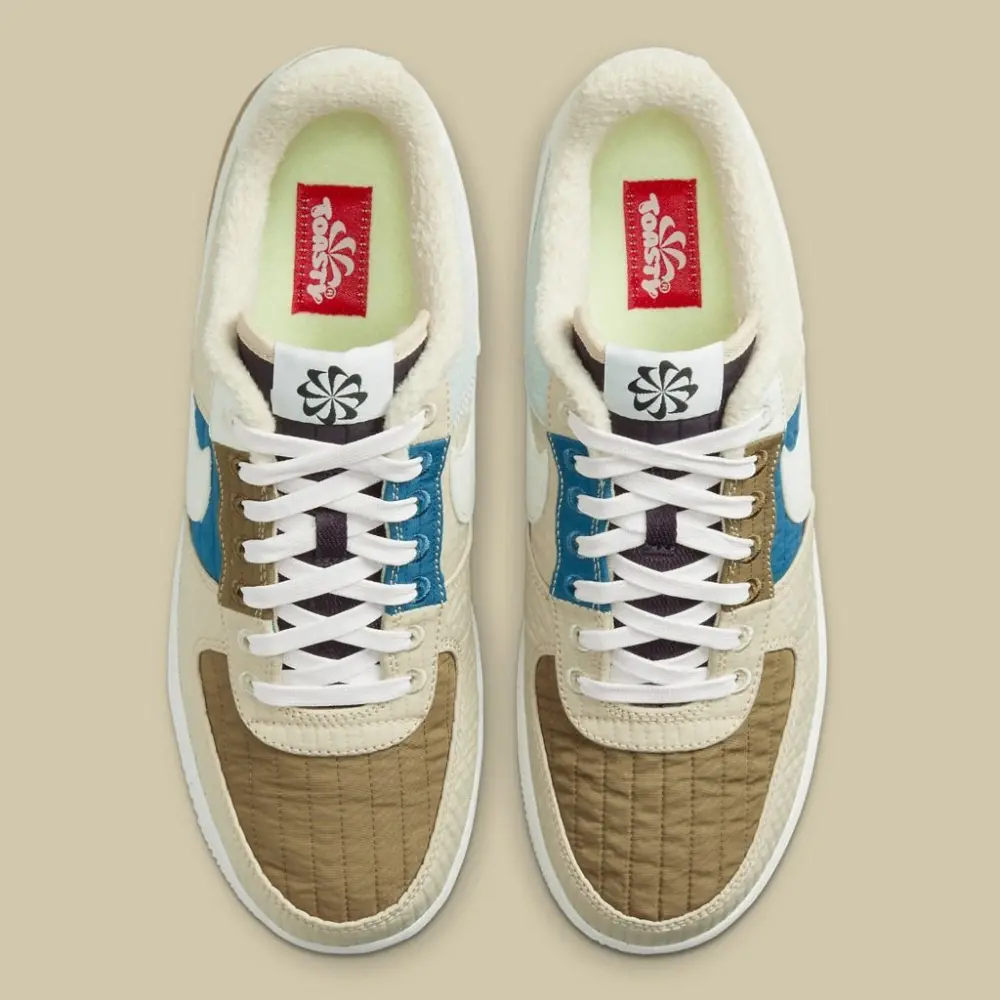Giày Nike Air Force 1 ’07 LX ‘Toasty Brown Kelp' DC8744-301 - Ảnh 4
