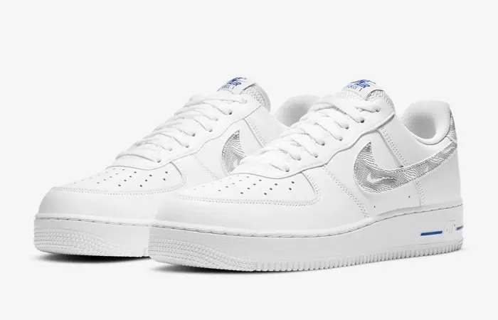 Alternative view of Giày Nike Air Force 1 Low Topography 'White Blue' DH3941-101