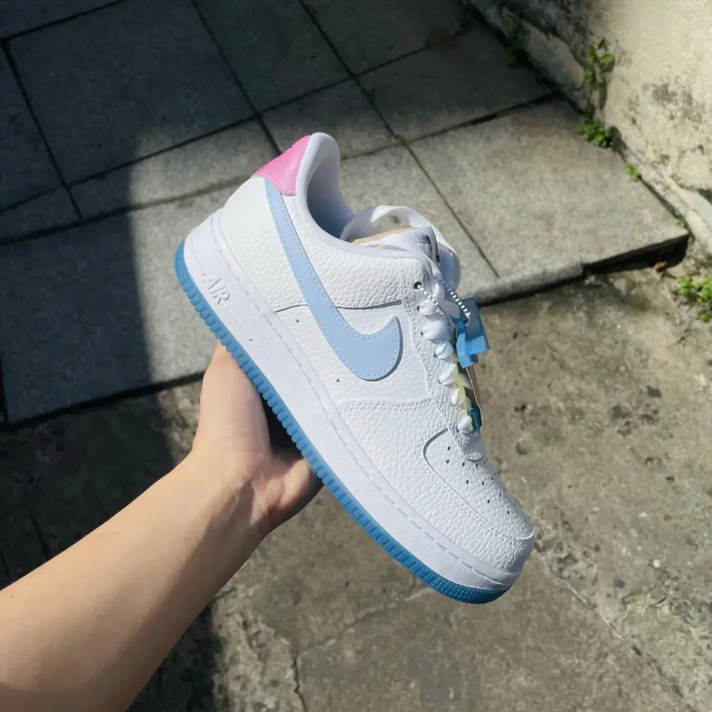 Giày Nike Air Force 1 React 'White Iridescent' CN9838-100 - Ảnh 4