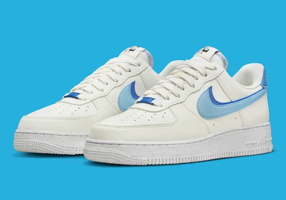 Alternative view of Giày Nike Air Force 1 Low 'White Metallic Silver' DR0142-100
