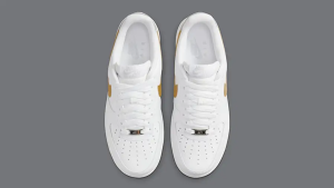 Alternative view of Giày Nike Wmns Air Force 1 07 'White Gold' DD8959-106