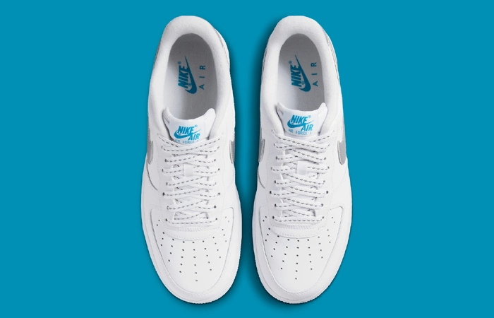 Giày Nike Air Force 1 Low 'White Metallic Silver' DR0142-100 - Ảnh 4