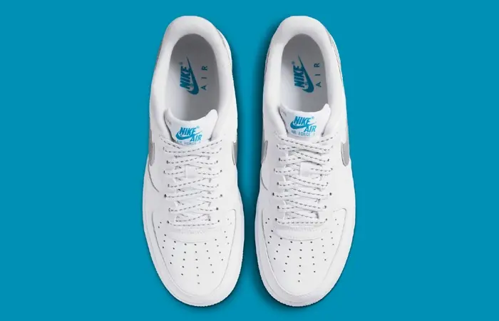 Giày Nike Air Force 1 Low 'White Metallic Silver' DR0142-100 - Ảnh 4