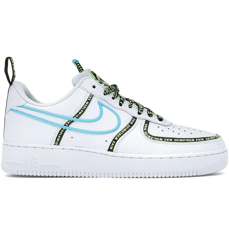 Giày Nike Air Force 1 07 Worldwide Pack 'Blue Fury' CK7213-100