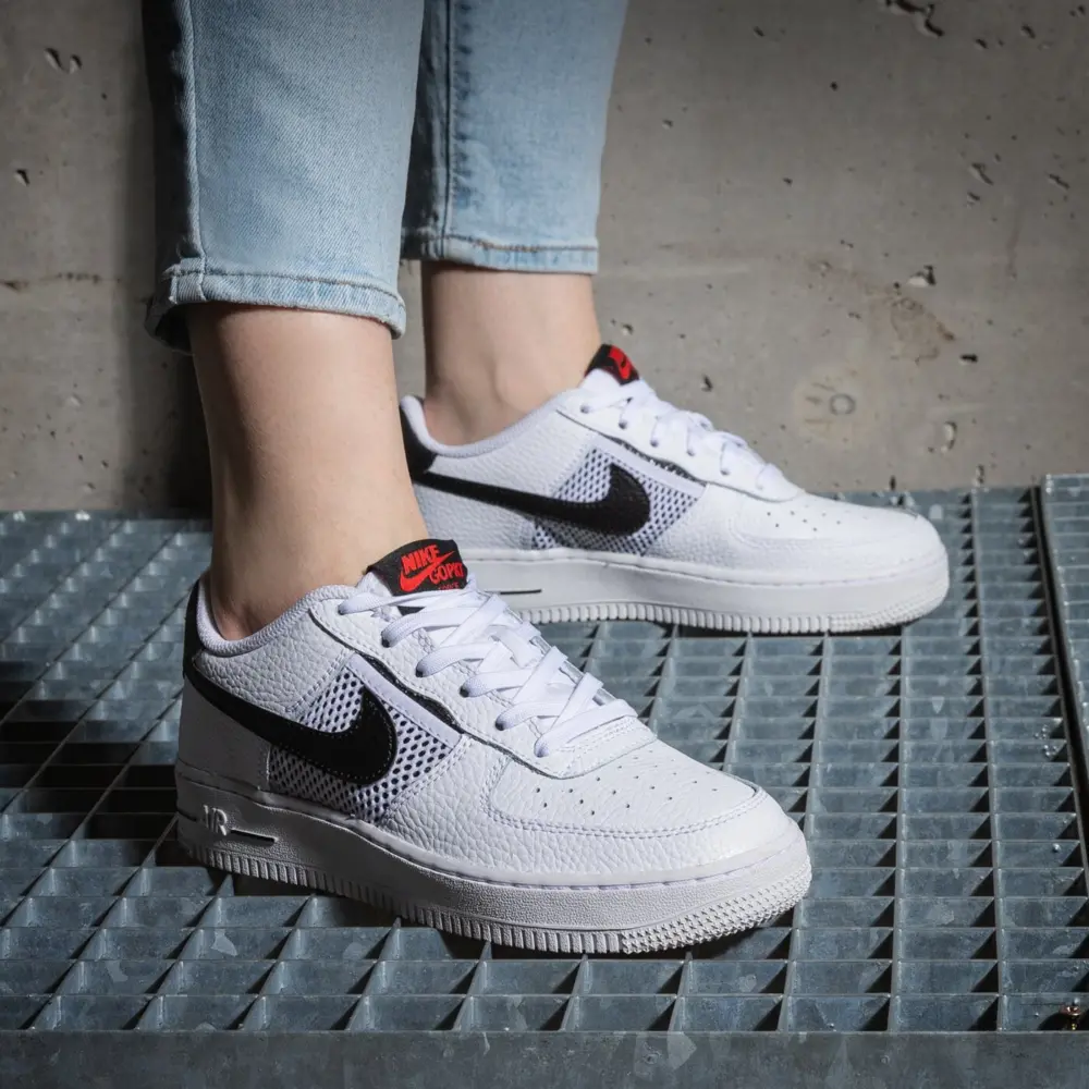 Alternative view of Giày Nike Air Force 1 LV8 'Mesh Pocket White' DH9596-100