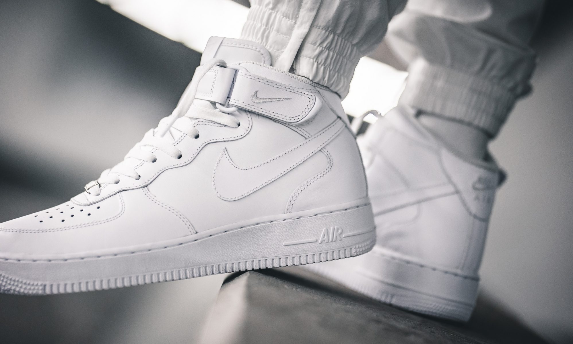 Giày Nike Air Force 1 Mid '07 314195-113 - Ảnh 2