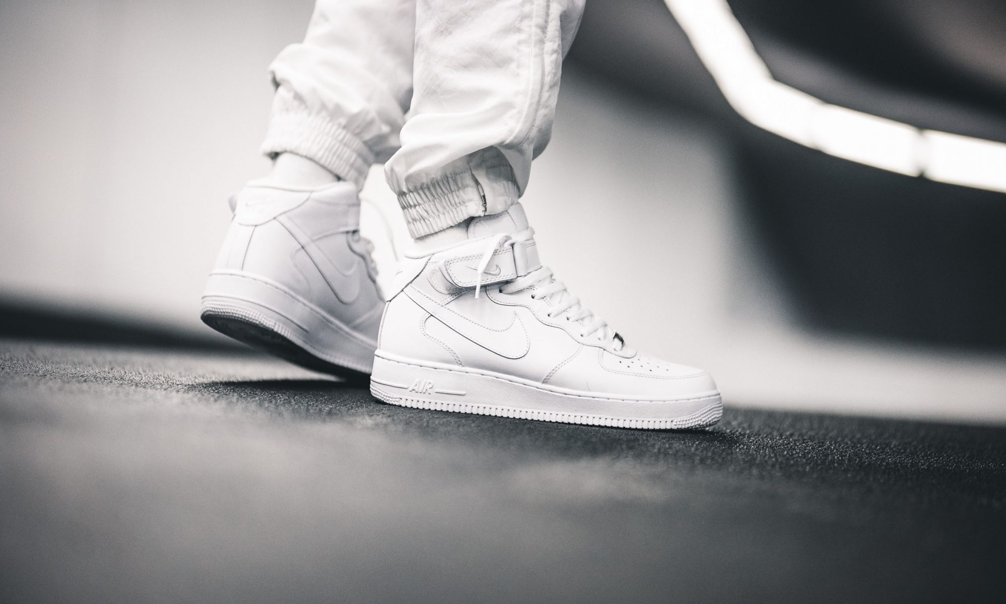Giày Nike Air Force 1 Mid '07 314195-113 - Ảnh 3