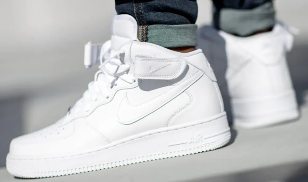 Giày Nike Air Force 1 Mid '07 'Triple White' CW2289-111 - Ảnh 7