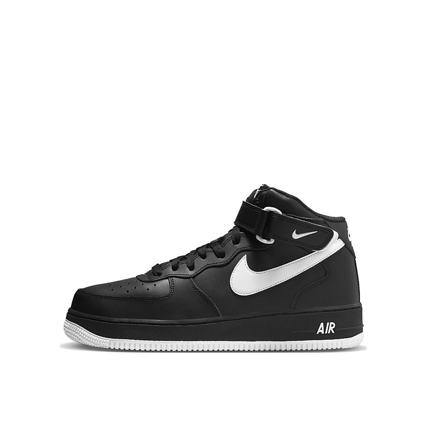 Giày Nike Air Force 1 Mid '07 Black White Sole DV0806-001 - Ảnh 6