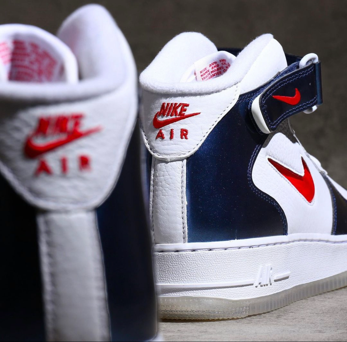 Giày Nike Air Force 1 Mid QS 'Independence Day' DH5623-101 - Ảnh 5