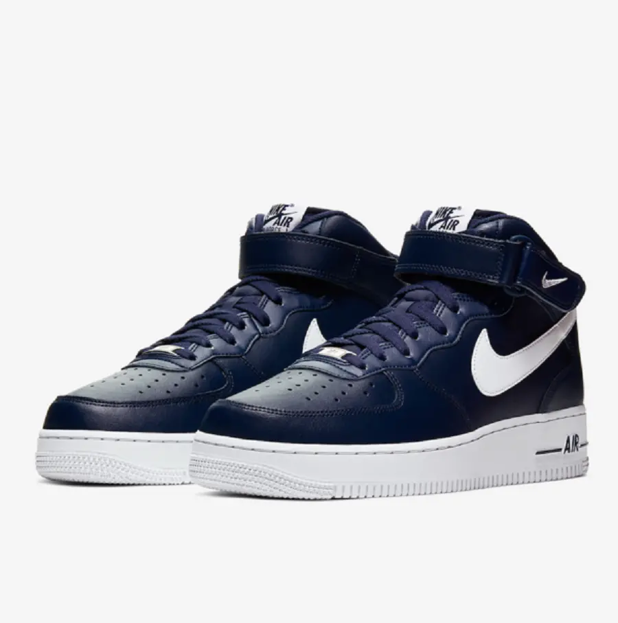 Giày Nike Air Force 1 Mid ’07 ‘Midnight Navy’ CK4370-400 - Ảnh 4