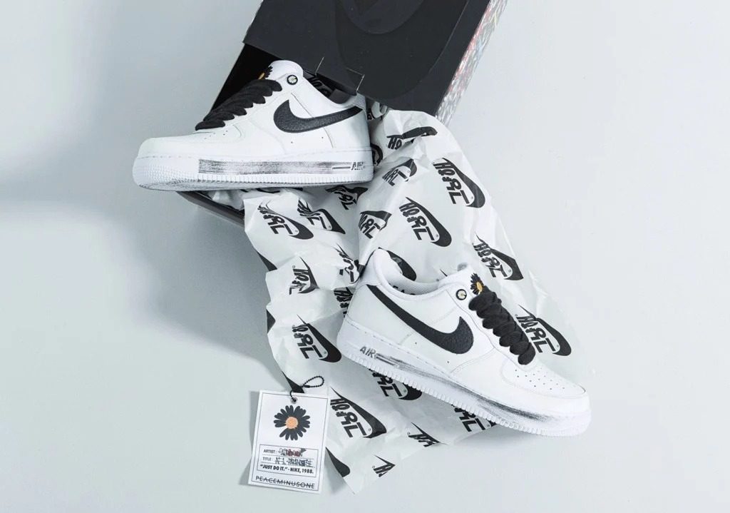 Giày Nike G-Dragon x Air Force 1 '07 'Para-Noise 2.0' DD3223-100 - Ảnh 4