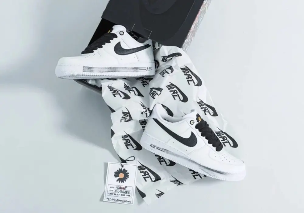 Giày Nike G-Dragon x Air Force 1 '07 'Para-Noise 2.0' DD3223-100 - Ảnh 4