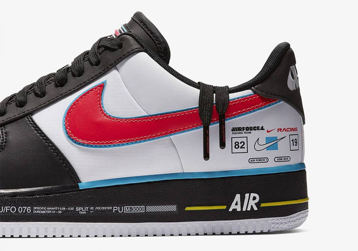 Giày Nike Air Force 1 07 QS Racing All-Star AH8462-004 - Ảnh 4